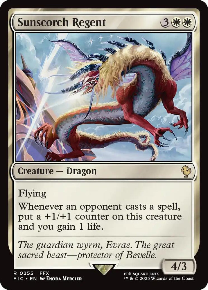 Image for Sunscorch Regent (Surge Foil) (255) [Commander: FINAL FANTASY] - Magic: The Gathering