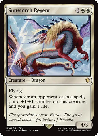 Image for Sunscorch Regent (Surge Foil) (255) [Commander: FINAL FANTASY] - Magic: The Gathering