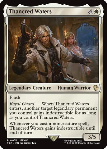 Image for Thancred Waters (Surge Foil) (31) [Commander: FINAL FANTASY] - Magic: The Gathering