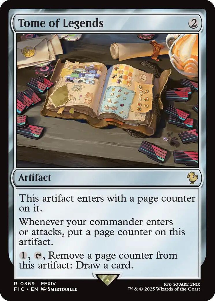 Image for Tome of Legends (Surge Foil) (369) [Commander: FINAL FANTASY] - Magic: The Gathering