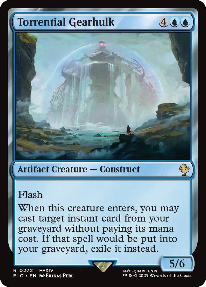 Image for Torrential Gearhulk (Surge Foil) (272) [Commander: FINAL FANTASY] - Magic: The Gathering