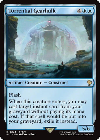 Image for Torrential Gearhulk (Surge Foil) (272) [Commander: FINAL FANTASY] - Magic: The Gathering