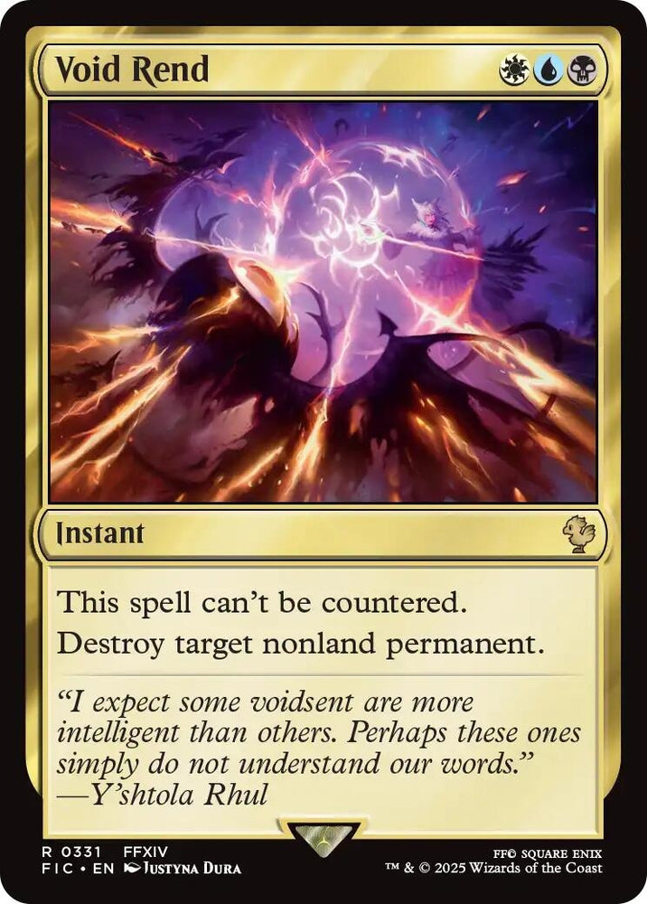 Image for Void Rend (Surge Foil) (331) [Commander: FINAL FANTASY] - Magic: The Gathering