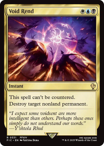 Image for Void Rend (Surge Foil) (331) [Commander: FINAL FANTASY] - Magic: The Gathering