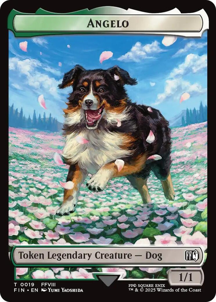 Image for Angelo // Darkstar Double-Sided Token (19 // 20) [FINAL FANTASY] - Magic: The Gathering