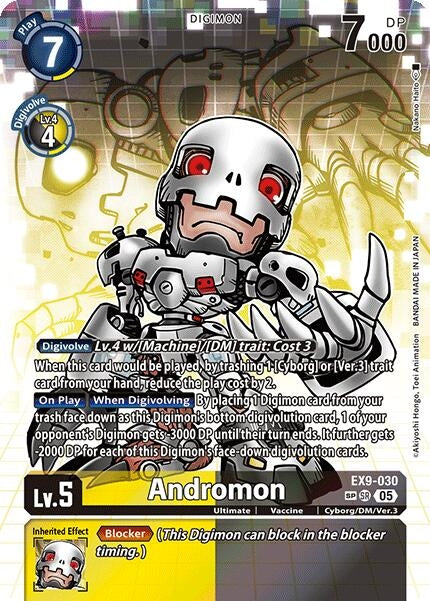 Andromon (SP) (EX9-030 SR) [Versus Monsters]