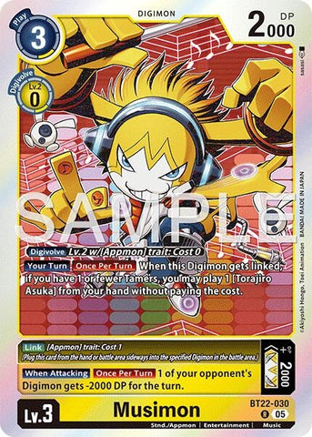Musimon (BT22-030 R) (Cyber Eden)