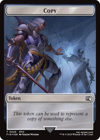 Image for Copy (0025) // Moogle (0034) Double-Sided Token (Surge Foil) (25 // 34) [FINAL FANTASY] - Magic: The Gathering