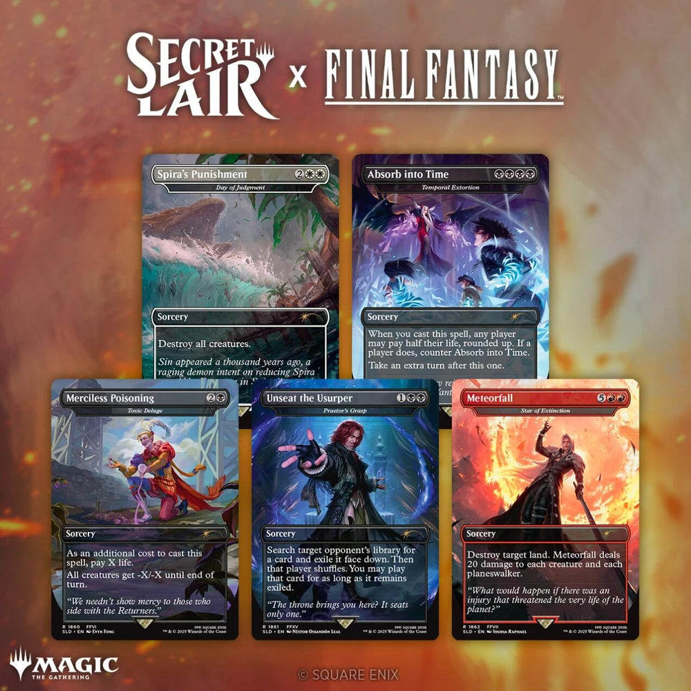 Image for Secret Lair x FINAL FANTASY: Game Over - Non-Foil Edition - Magic: The Gathering