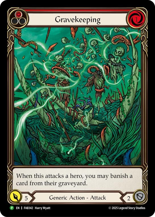 Gravekeeping (Red) - FAB342 (FAB342) [Promo]