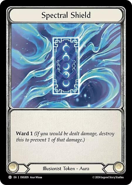 Image for Spectral Shield (ENG029) (Blitz Deck: Part the Mistveil - Enigma) - Flesh and Blood TCG