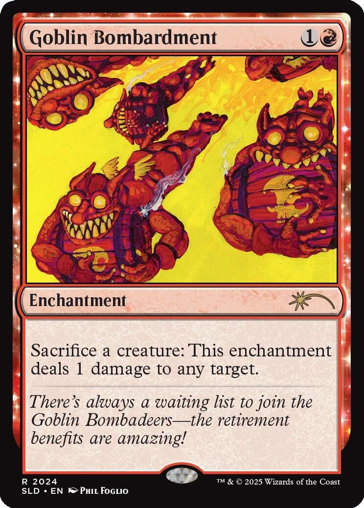 Image for Goblin Bombardment (2024) (2024) [Secret Lair Drop Series] - Magic: The Gathering