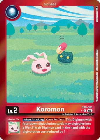 Koromon (Limited Foil) (EX9-001 C) [Versus Monsters]
