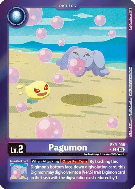 Pagumon (Limited Foil) (EX9-006 C) [Versus Monsters]