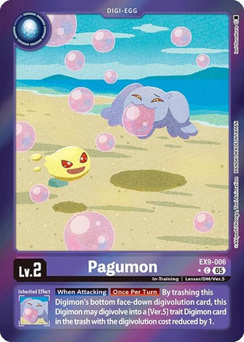 Pagumon (Limited Foil) (EX9-006 C) [Versus Monsters]