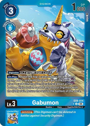 Gabumon (Limited Foil) (EX9-014 U) [Versus Monsters]