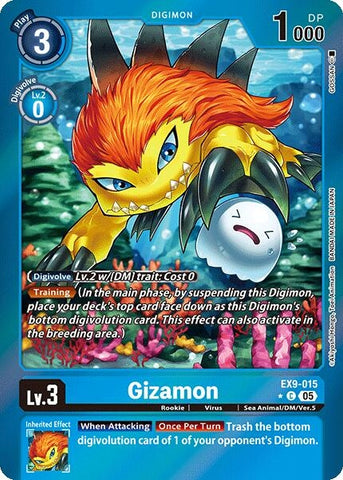 Gizamon (Limited Foil) (EX9-015 C) [Versus Monsters]