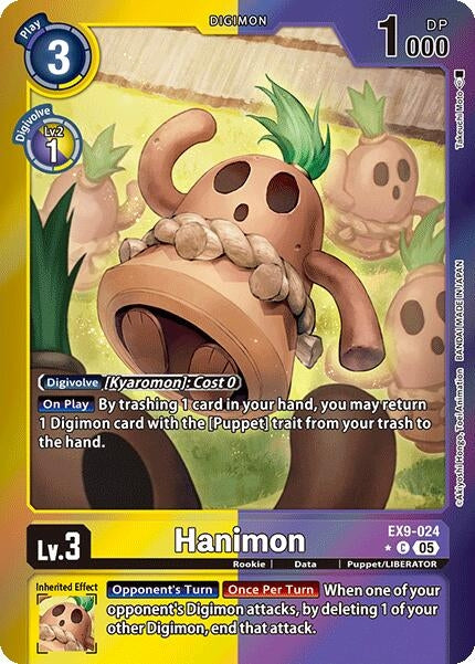 Hanimon (Limited Foil) (EX9-024 C) [Versus Monsters]
