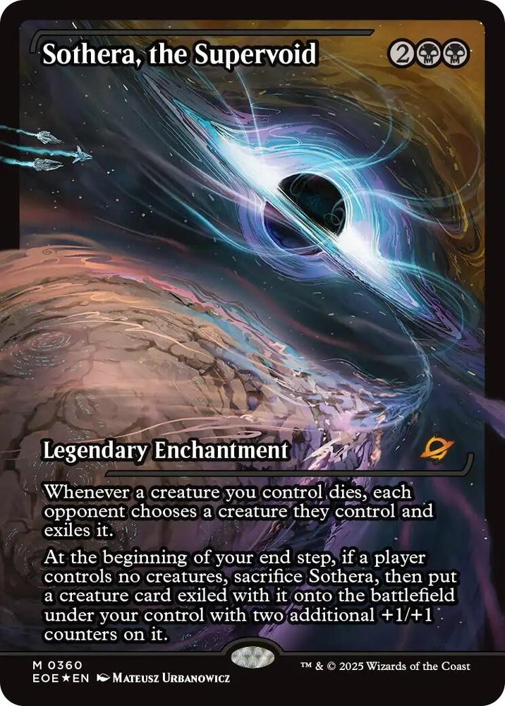 Image for Sothera, the Supervoid (Showcase) (360) [Edge of Eternities] - Magic: The Gathering
