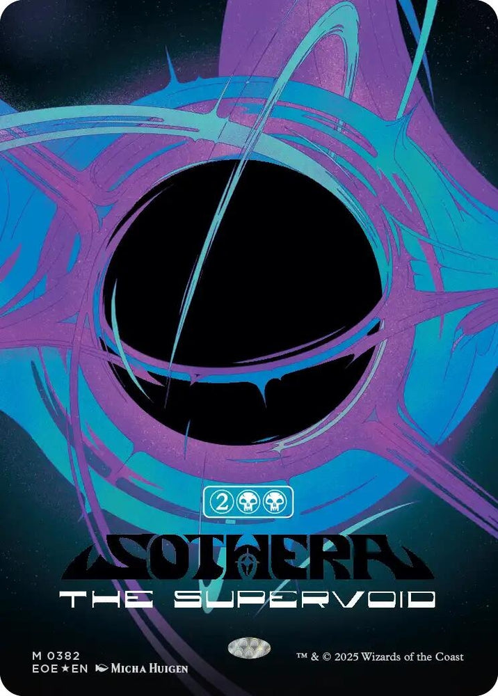 Image for Sothera, the Supervoid (Singularity Foil) (382) [Edge of Eternities] - Magic: The Gathering