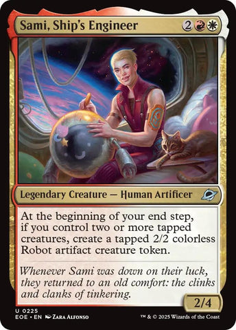 Image for Sami, Ship's Engineer (225) [Edge of Eternities] - Magic: The Gathering