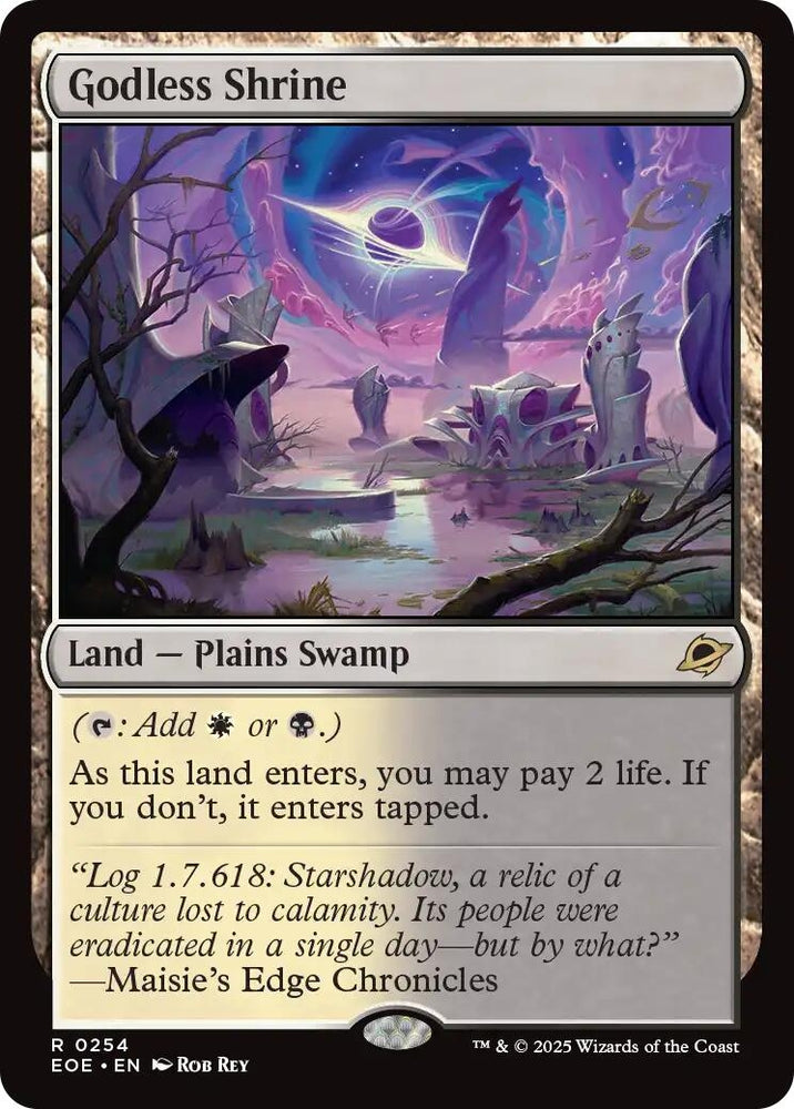 Image for Godless Shrine (254) [Edge of Eternities] - Magic: The Gathering