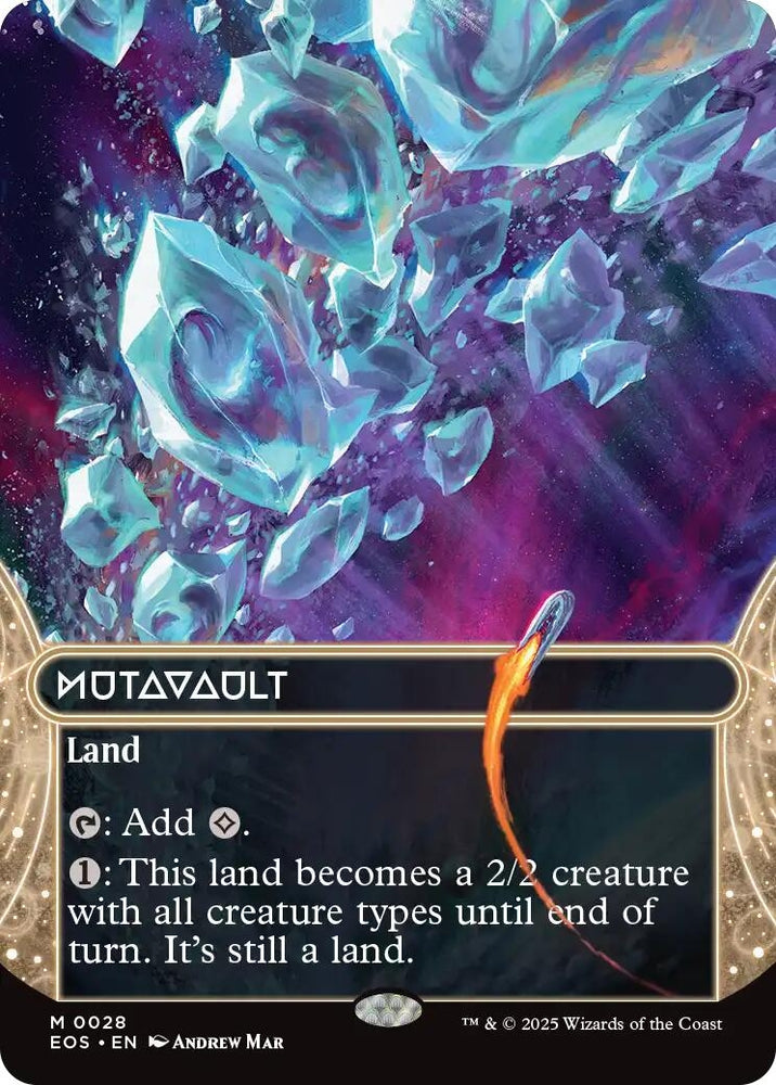 Image for Mutavault (0028) (Borderless) (28) [Edge of Eternities: Stellar Sights] - Magic: The Gathering