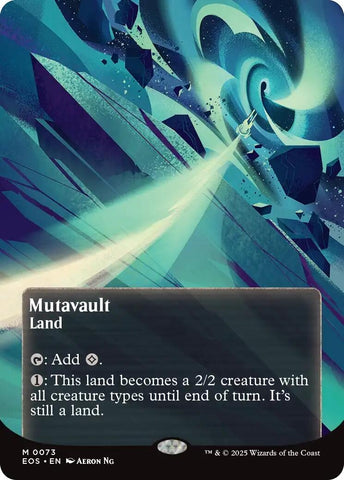 Image for Mutavault (0073) (Borderless) (73) [Edge of Eternities: Stellar Sights] - Magic: The Gathering