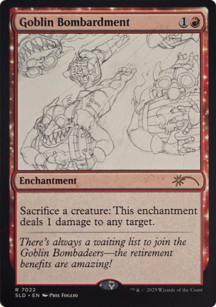 Image for Goblin Bombardment (7022) (7022) [Secret Lair Drop Series] - Magic: The Gathering