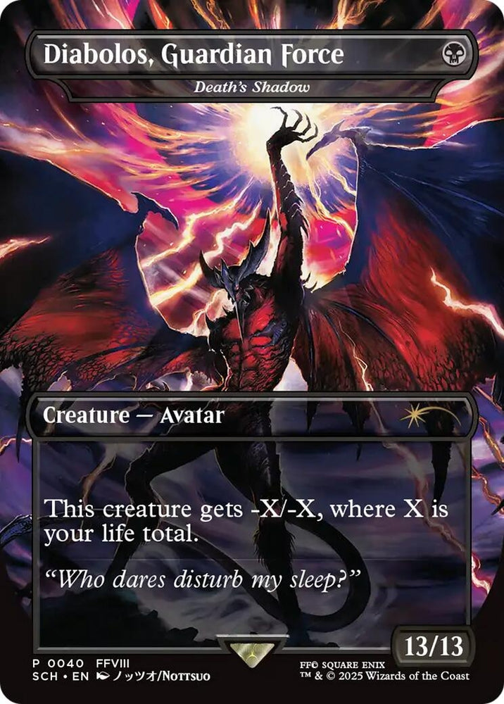 Image for Diabolos, Guardian Force - Death's Shadow (40) [Standard Showdown Promos] - Magic: The Gathering