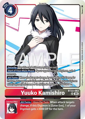 Yuuko Kamishiro (BT22-083 SR) (Cyber Eden)