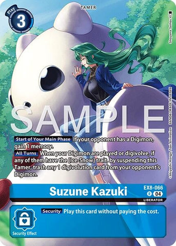 Suzune Kazuki (Digimon Liberator Debuggers Set) (EX8-066 R) [Chain of Liberation]