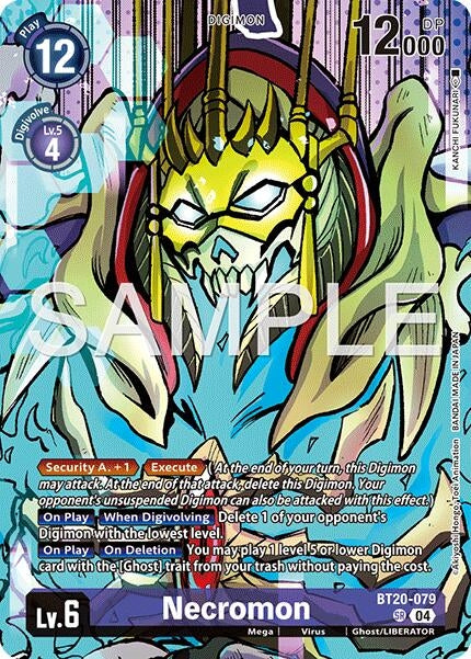 Necromon (Digimon Liberator Debuggers Set) (BT20-079 SR) [Release Special Booster 2.5]