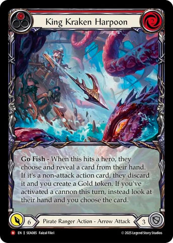 King Kraken Harpoon (Extended Art) (SEA085) (High Seas)