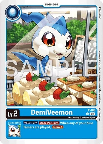 Image for DemiVeemon (Store Tournament 2025 Vol.3 Participation Pack) (P-188 P) (Digimon Promotion Cards) - Digimon Card Game