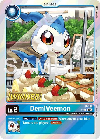 Image for DemiVeemon (Store Tournament 2025 Vol.3 Winner Pack) (P-188 P) (Digimon Promotion Cards) - Digimon Card Game