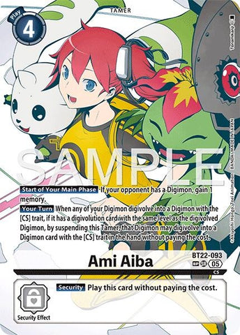 Ami Aiba (SP) (BT22-093 SR) (Cyber Eden)