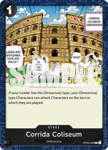 Corrida Coliseum (Judge Pack Vol. 6) (OP04-096) (One Piece Promotion Cards)