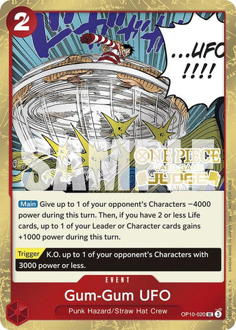 Gum-Gum UFO (Judge Pack Vol. 6) (OP10-020) [One Piece Promotion Cards]