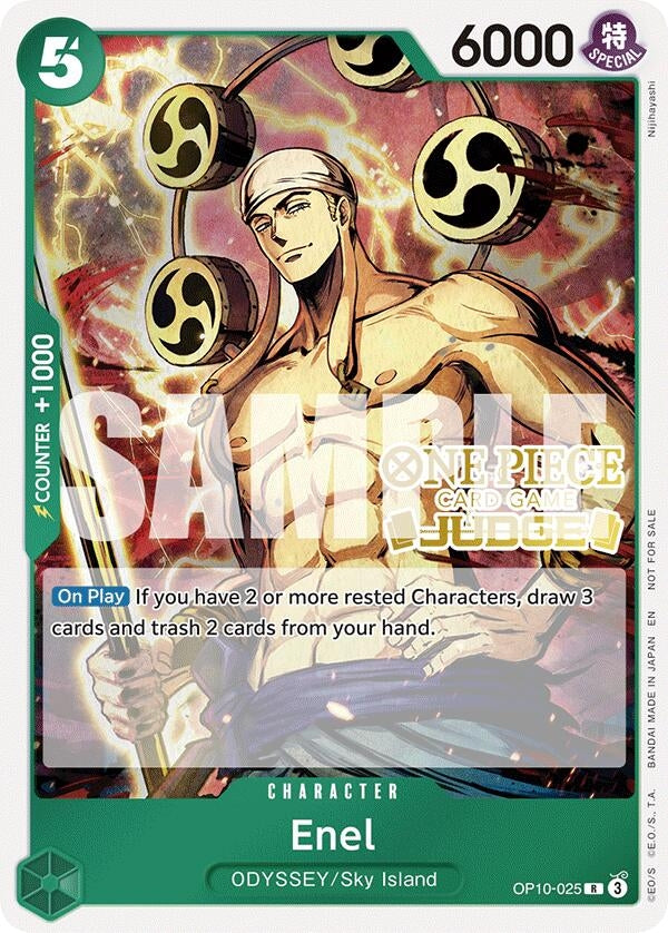 Enel (Judge Pack Vol. 6) (OP10-025) [One Piece Promotion Cards]