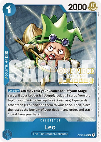 Leo (Judge Pack Vol. 6) (OP10-057) [One Piece Promotion Cards]
