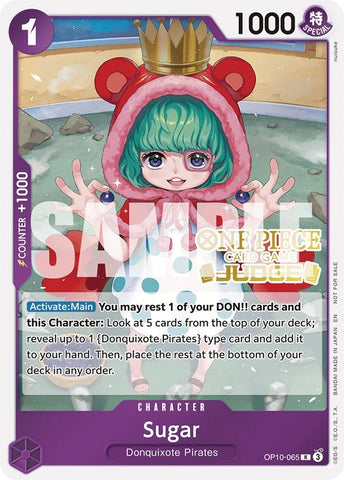 Sugar (Judge Pack Vol. 6) (OP10-065) (One Piece Promotion Cards)