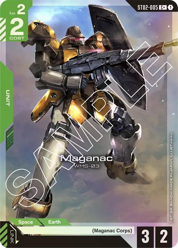Image for Maganac (C+) (ST02-005) [Starter Deck 02: Wings of Advance] - Gundam Card Game