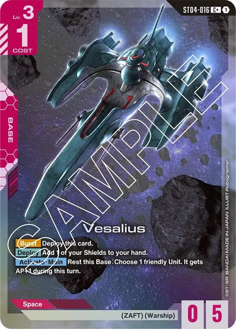 Image for Vesalius (C+) (ST04-016) [Starter Deck 04: SEED Strike] - Gundam Card Game