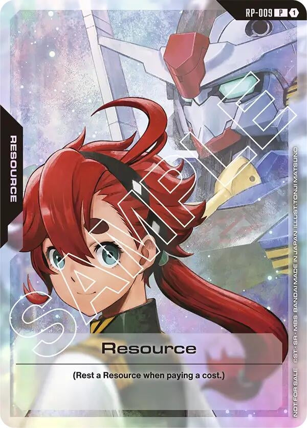 Image for Resource (RP-009) (Mobile Suit Gundam: the Witch from Mercury) (RP-009) [Promotional Resource Tokens] - Gundam Card Game