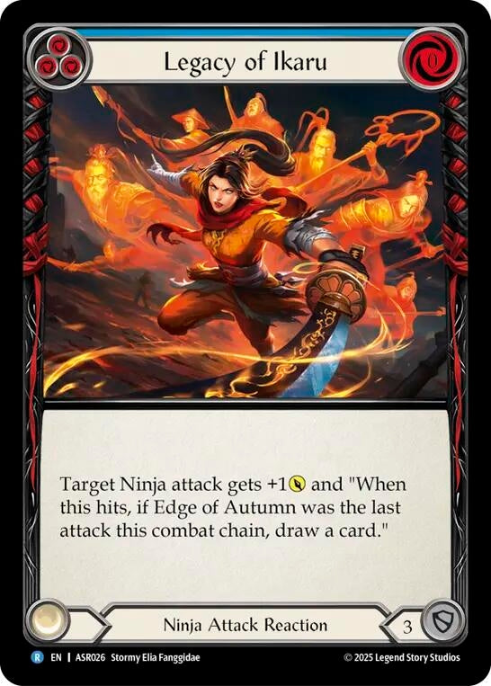 Image for Legacy of Ikaru (ASR026) (Armory Deck: Ira) - Flesh and Blood TCG