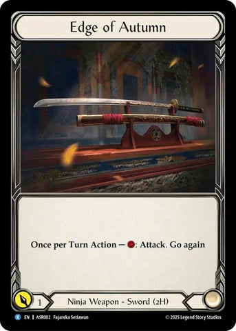Image for Edge of Autumn (ASR002) (Armory Deck: Ira) - Flesh and Blood TCG