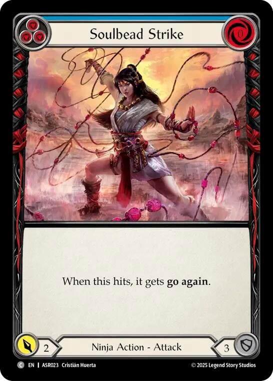 Image for Soulbead Strike (Blue) (ASR023) (Armory Deck: Ira) - Flesh and Blood TCG