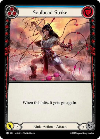 Image for Soulbead Strike (Blue) (ASR023) (Armory Deck: Ira) - Flesh and Blood TCG