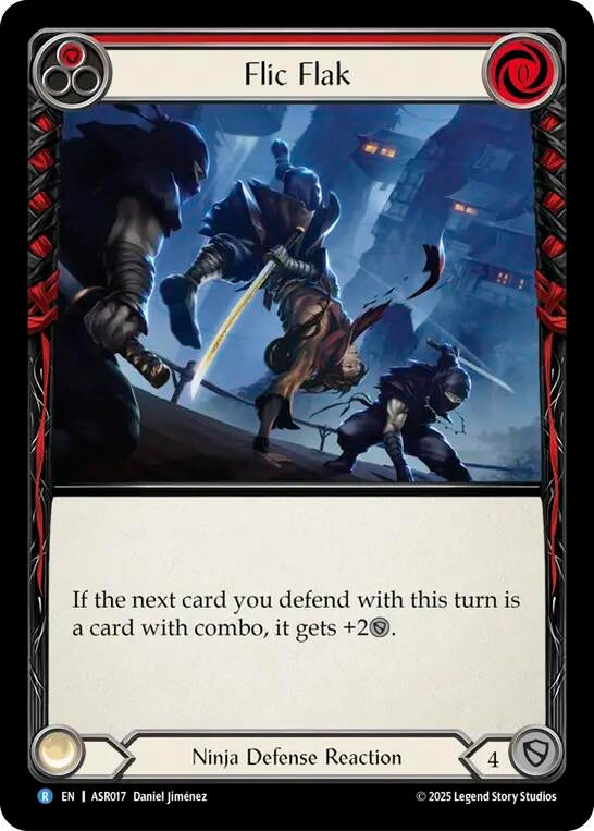 Image for Flic Flak (Red) (ASR017) (Armory Deck: Ira) - Flesh and Blood TCG